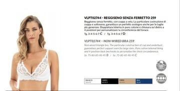 ART. 259 COPPA C- reggiseno donna senza ferretto 259 coppa c - Fratelli Parenti